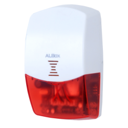 Albox WIS810 Wireless Indoor Sound And Light Two-Way Siren (TelSecur-Compatible) 